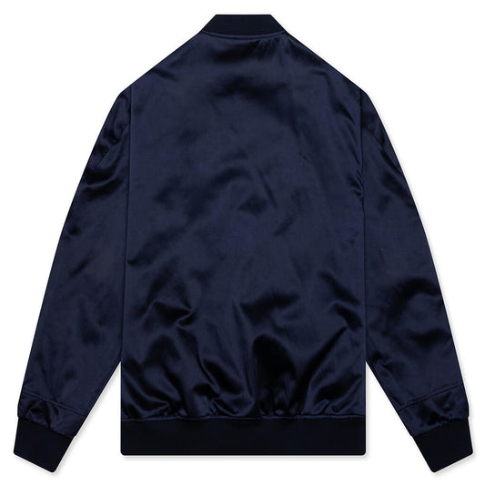 Couture Seam Bomber - Navy
