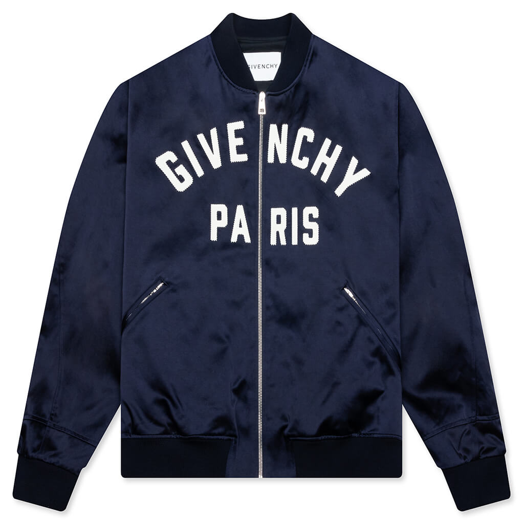 Couture Seam Bomber - Navy