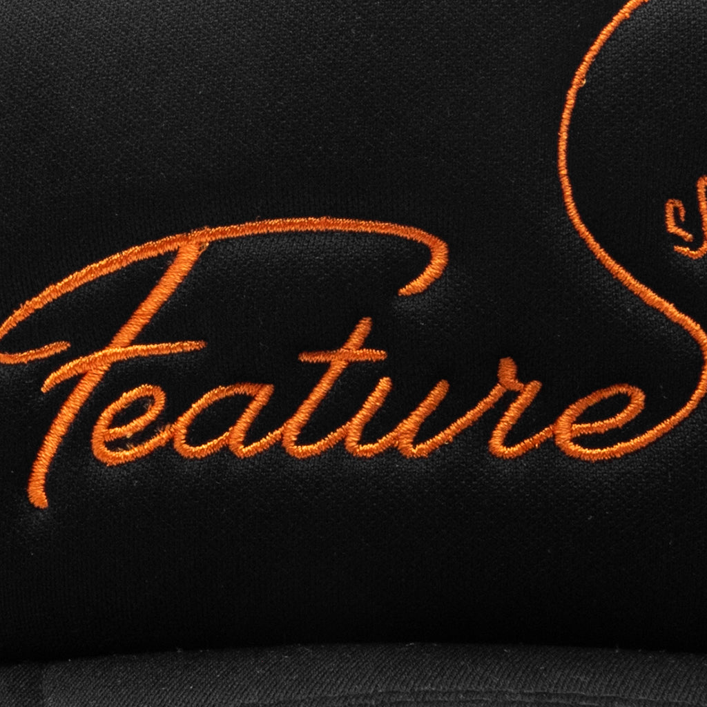 Cowboy Trucker - Black/Orange