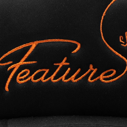 Cowboy Trucker - Black/Orange