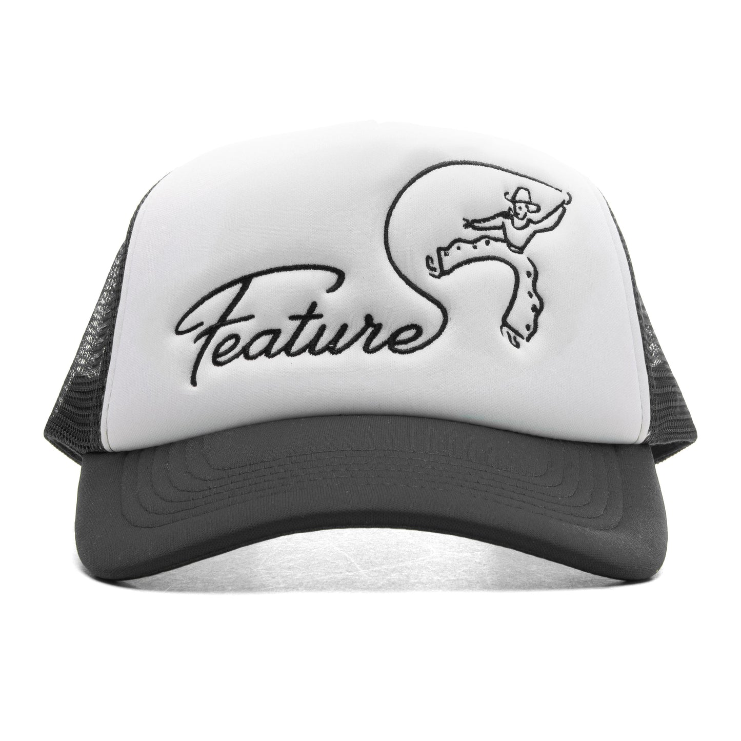 Cowboy Trucker - Black/White