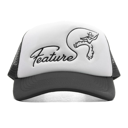 Cowboy Trucker - Black/White