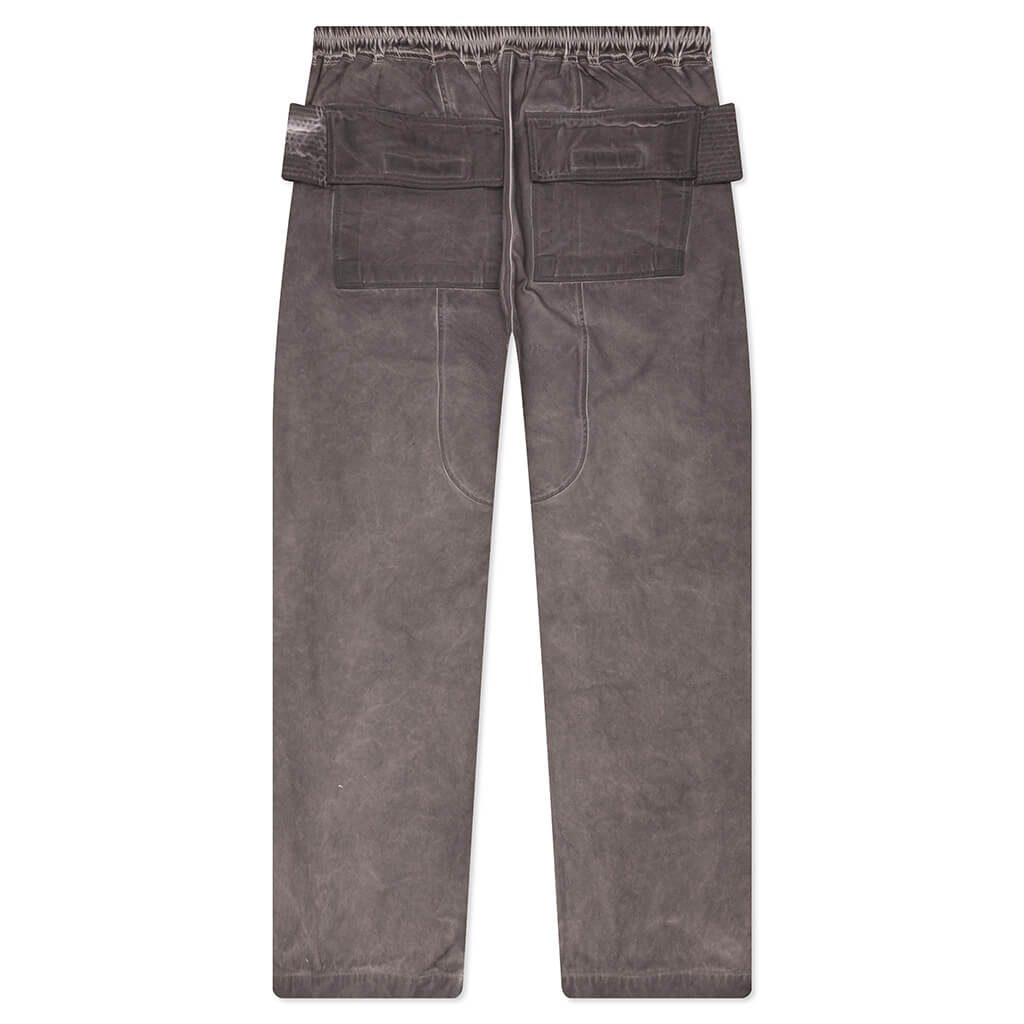 Creatch Wide Cargo Drawstring Pants - Dust
