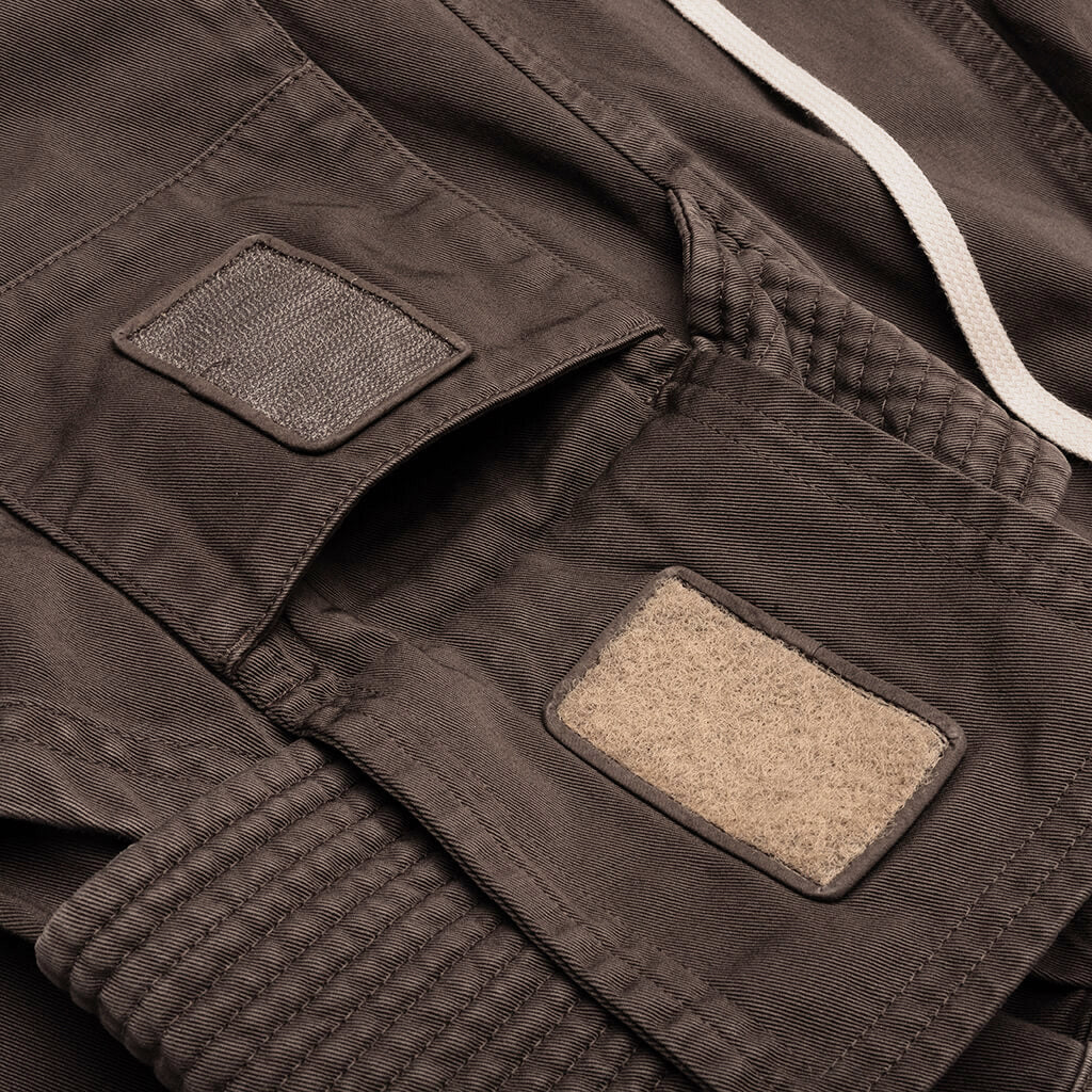 Creatch Wide Cargo Pants - Dark Dust