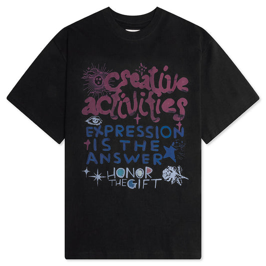 Creative Activities Tee - Black