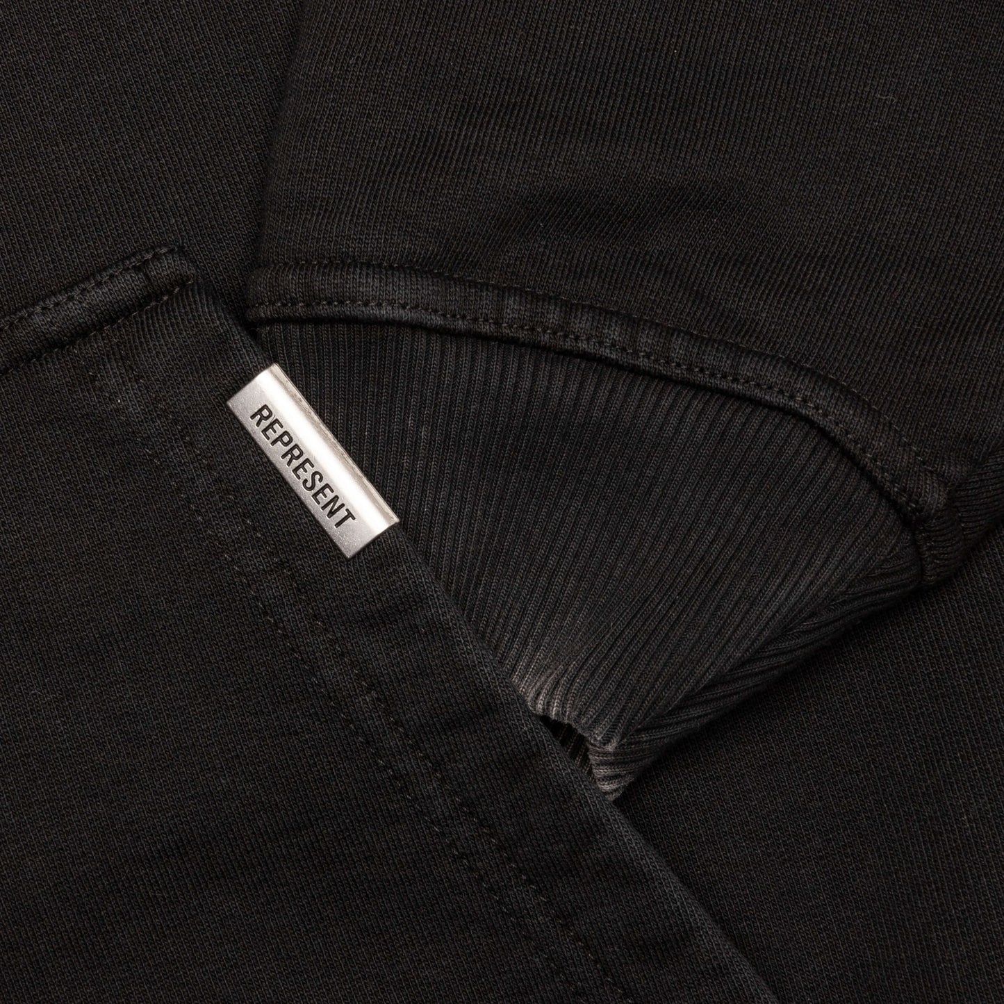 Crest Hoodie - Vintage Black