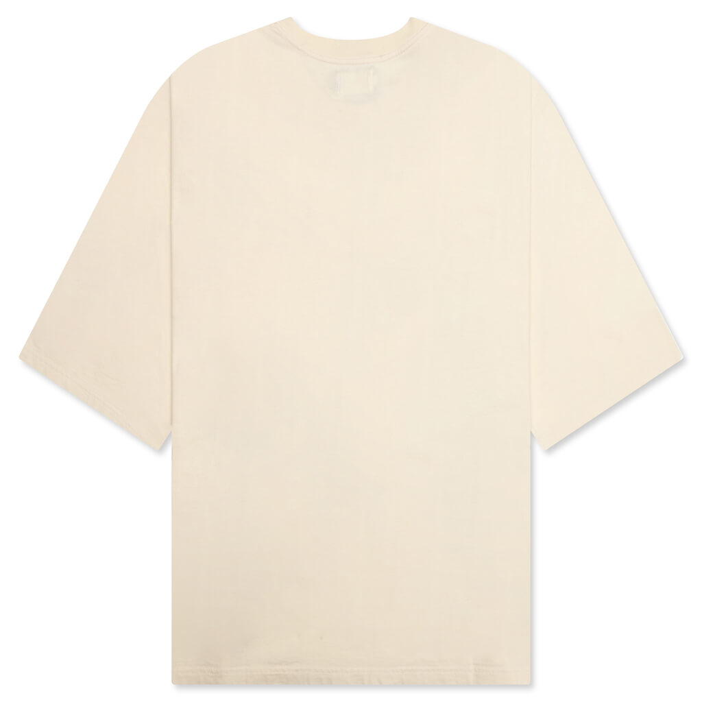 Crest Logo Box Tee - Cream