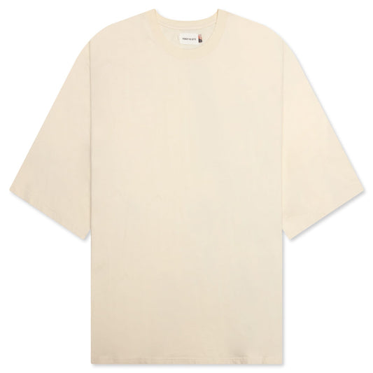 Crest Logo Box Tee - Cream