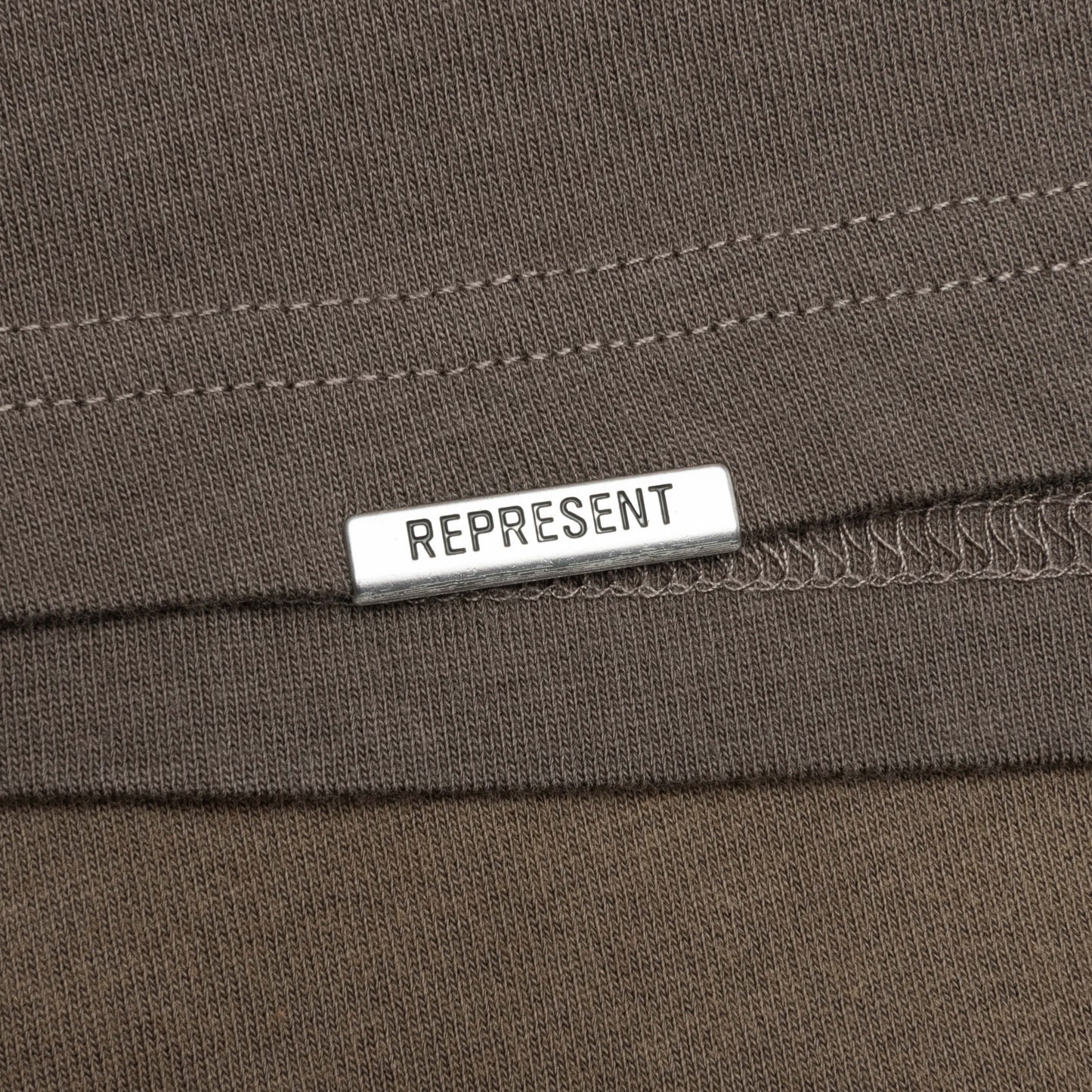 Crest T-Shirt - Dark Taupe