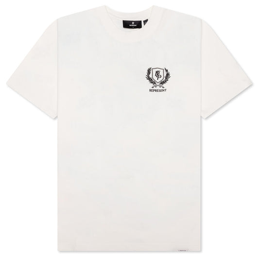 Crest T-Shirt - Flat White