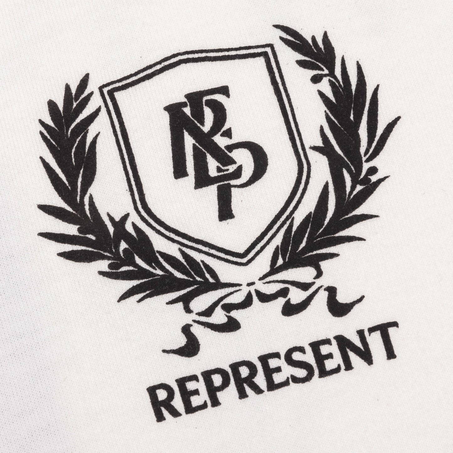 Crest T-Shirt - Flat White