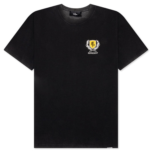 Crest T-Shirt - Vintage Black