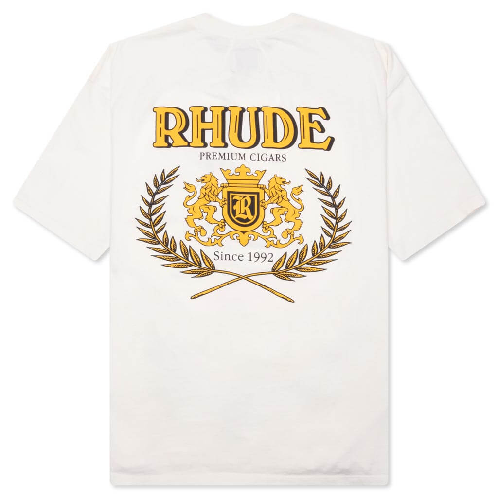 Cresta Cigar Tee - Vintage White