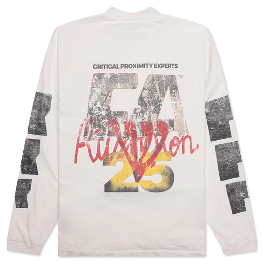 Critical Proximity L/S Tee - Max White