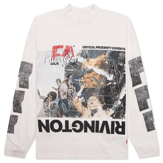 Critical Proximity L/S Tee - Max White