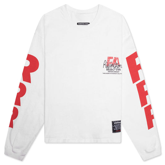 FA-CO L/S Tee #2 - Optic White