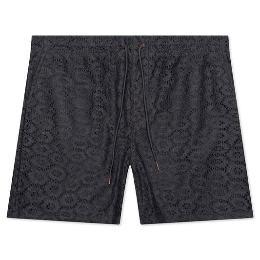 Crochet Short - Black