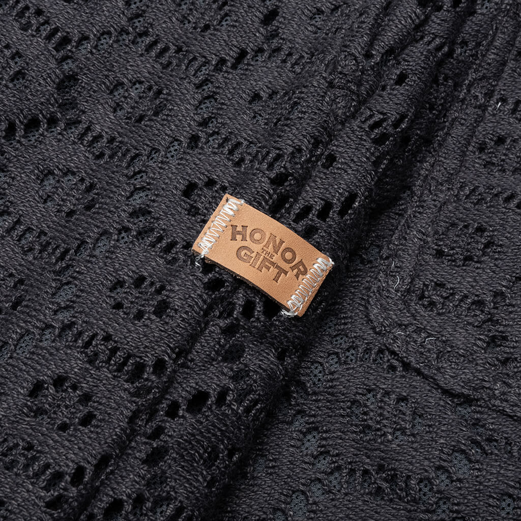 Crochet Short - Black