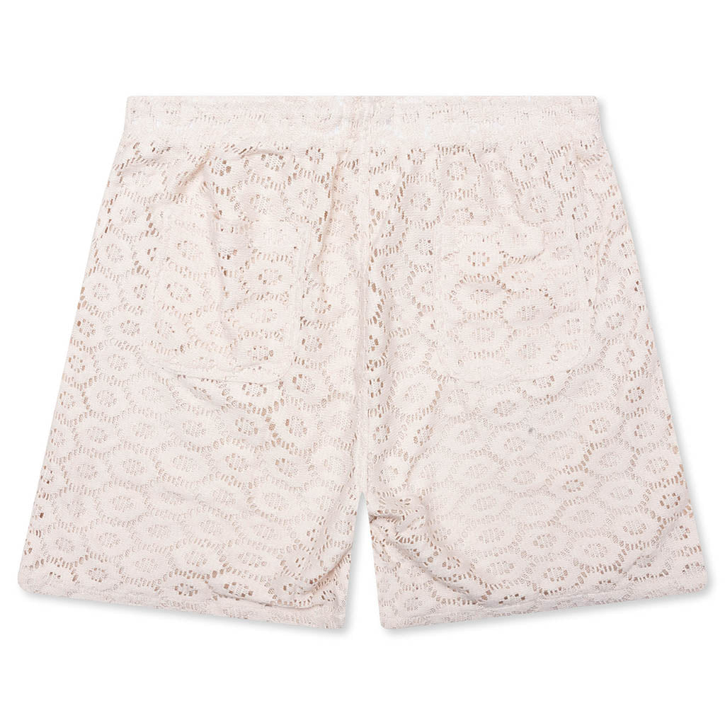 Crochet Short - Bone