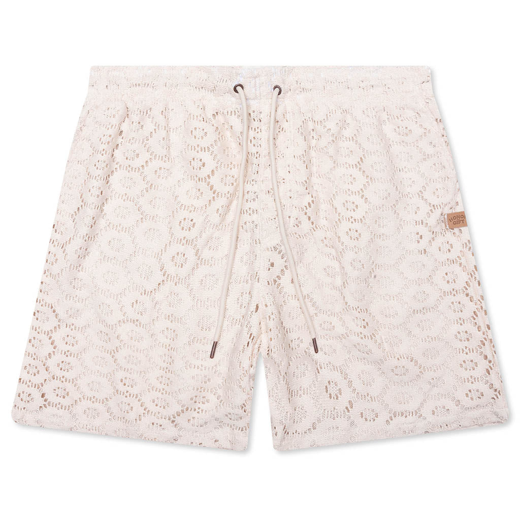 Crochet Short - Bone