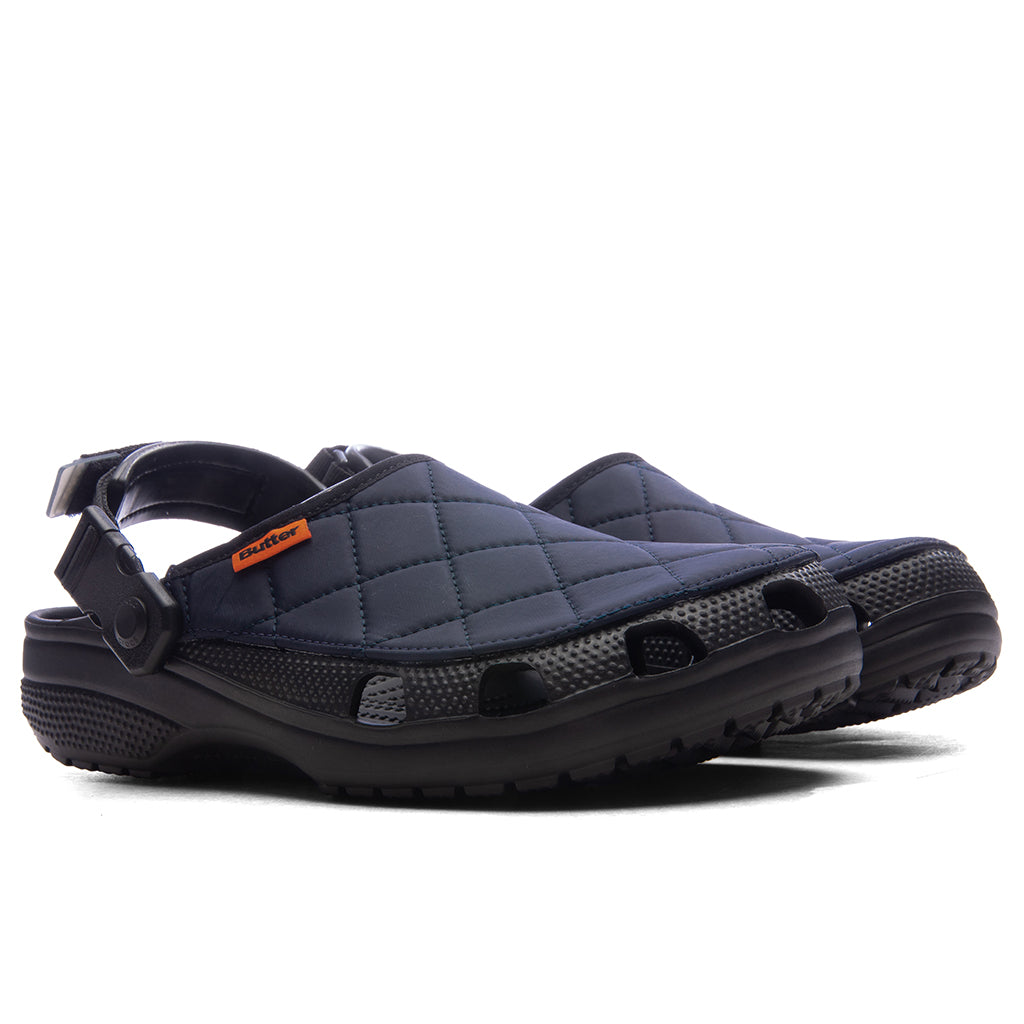 Crocs x Butter Classic Clog - Black/Navy