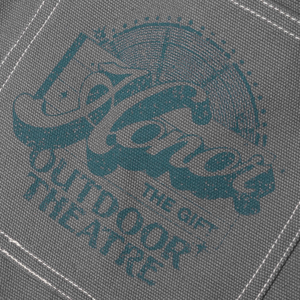 Crop Carpenter Pant - Stone