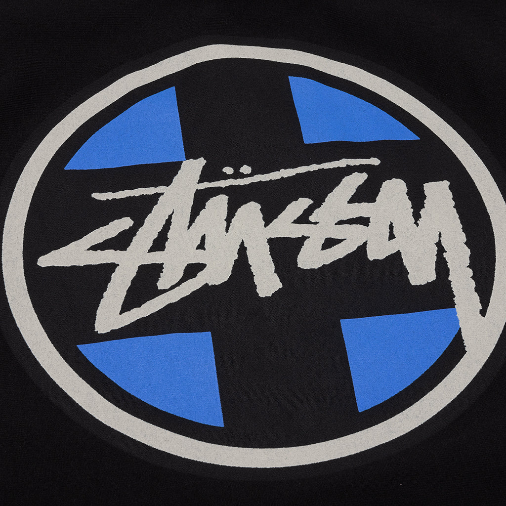 Cross Dot Hoodie - Black