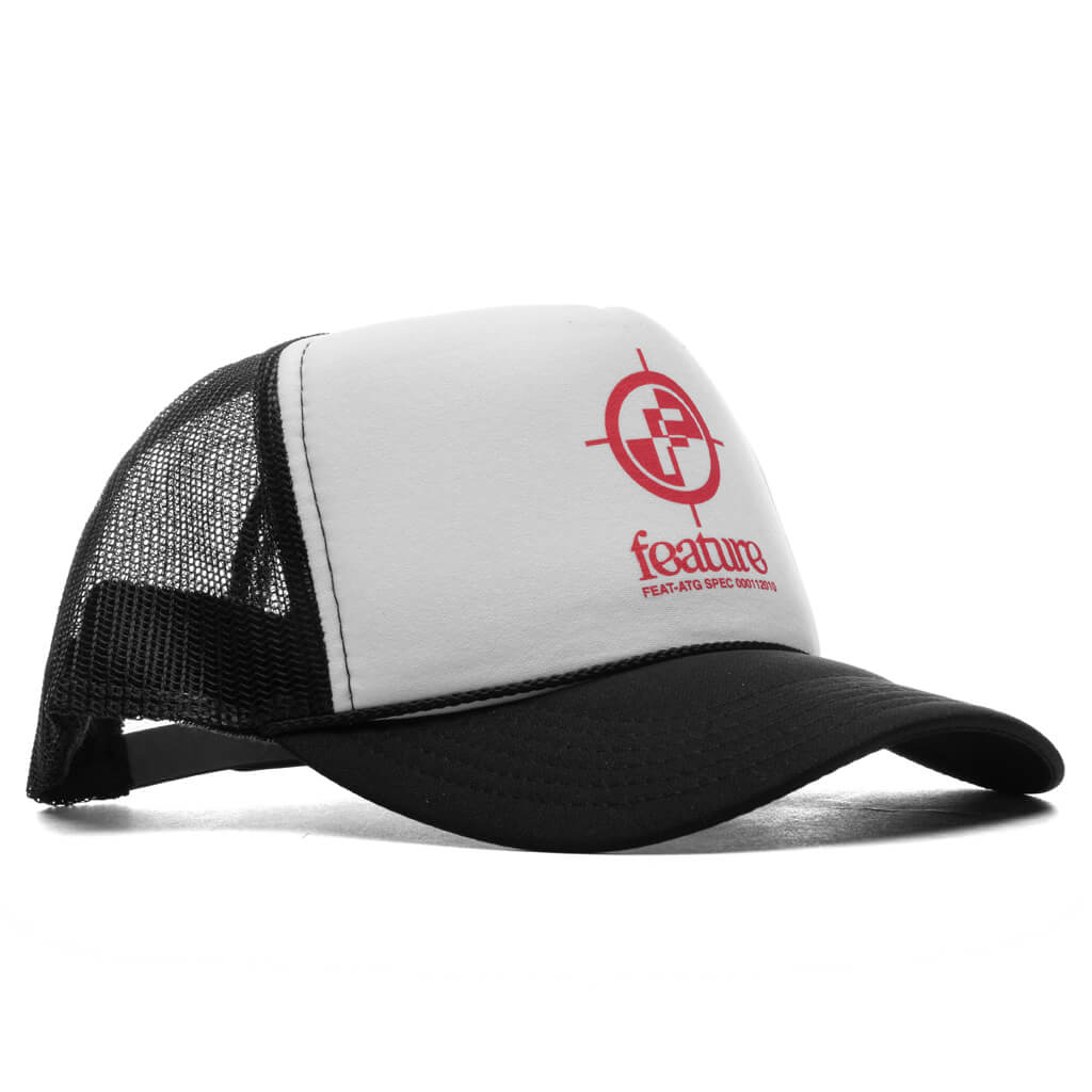 Crosshair Trucker - Black/White/Red