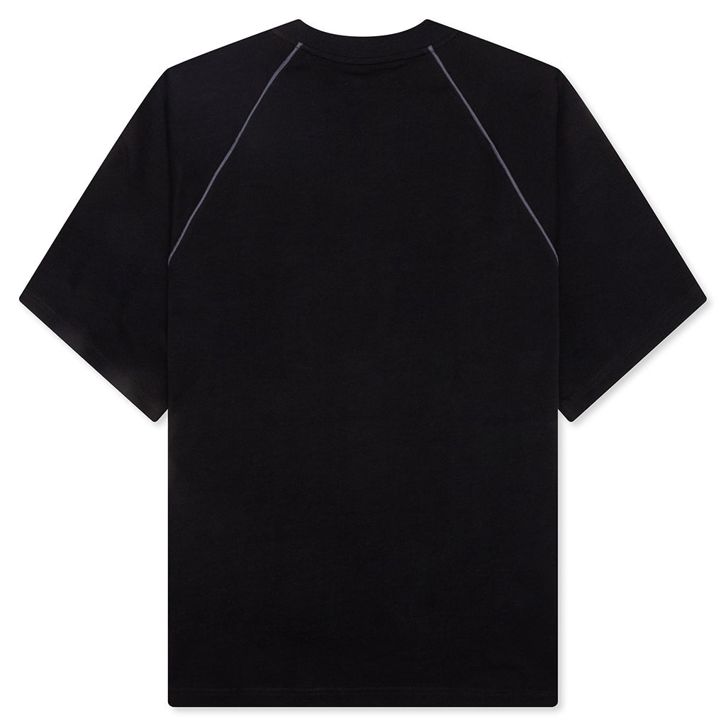 Crumble Heavyweight Raglan - Black