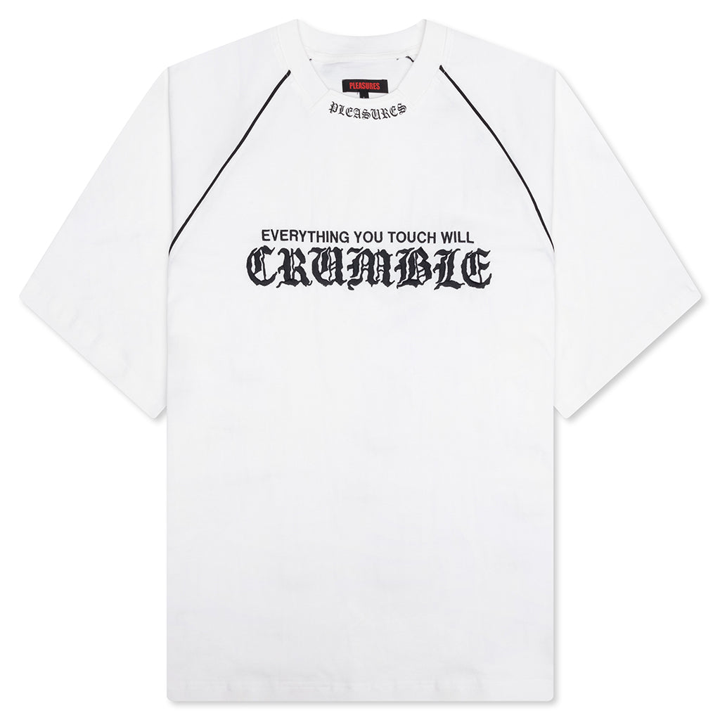 Crumble Heavyweight Raglan - White