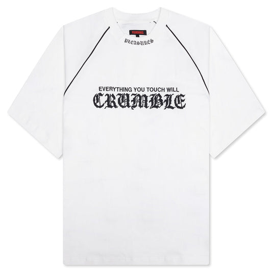 Crumble Heavyweight Raglan - White