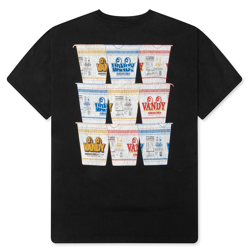 Cup Noodle Eye Logo Tee -  Washed Black