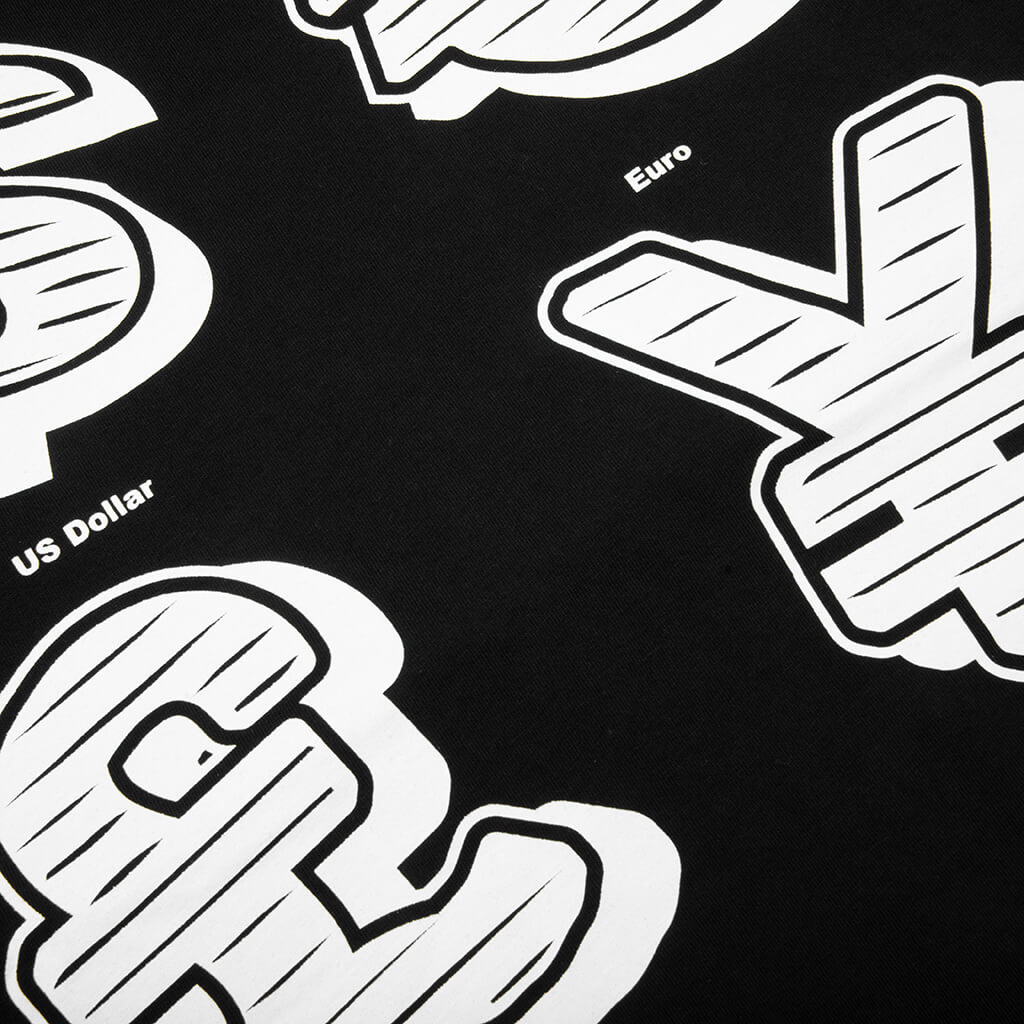 Currency S/S Tee - Black