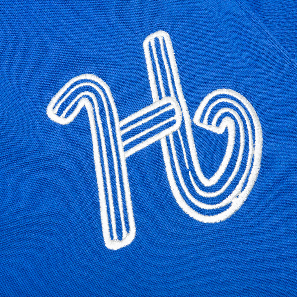 Cursive Honor Hoodie - Blue