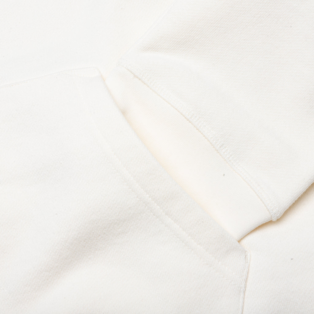 Cursive Honor Hoodie - Bone
