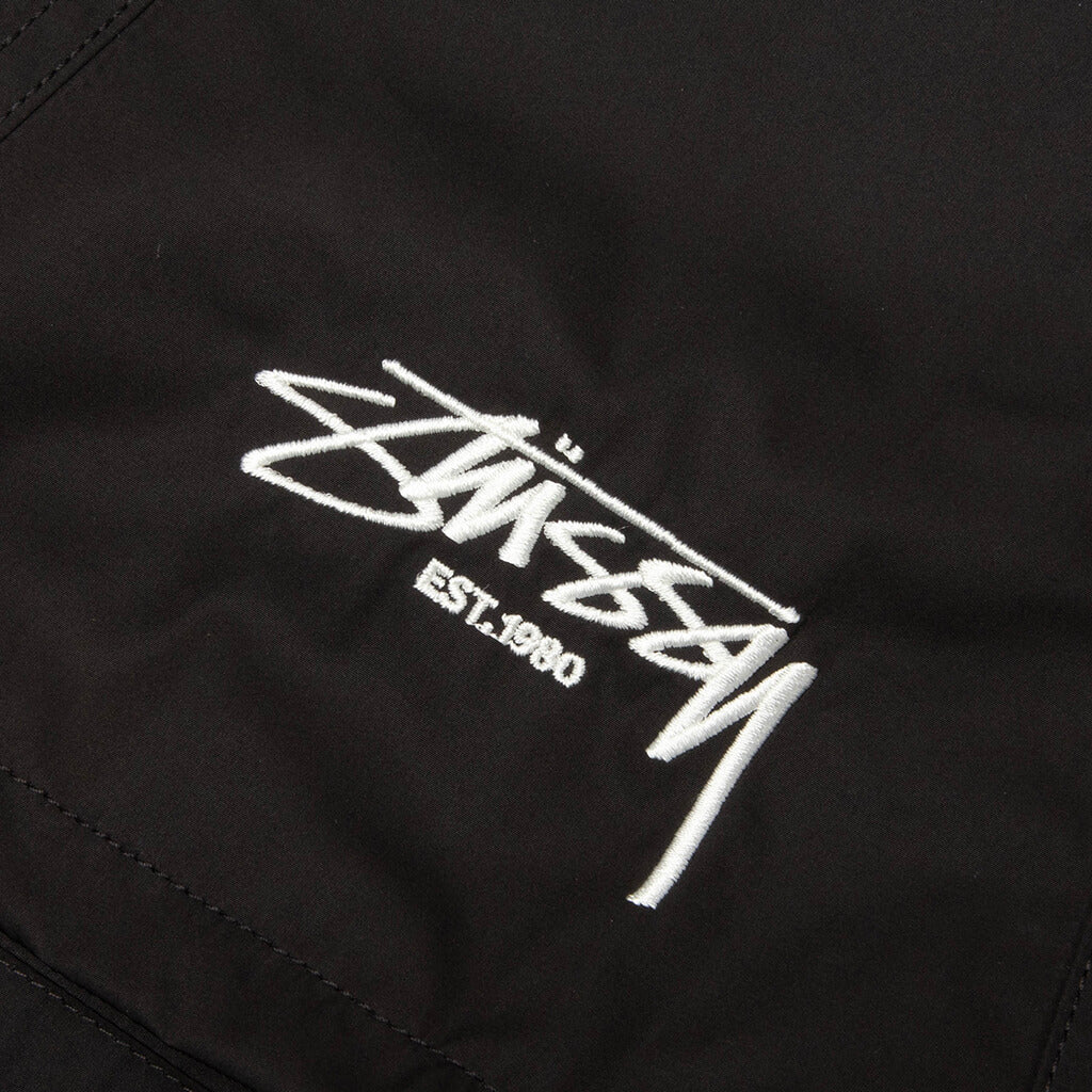 Curved Panel Board Short - Black