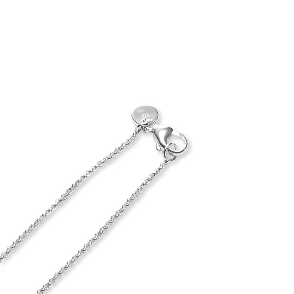 Cushion Pendant Onyx - 925 Sterling Silver