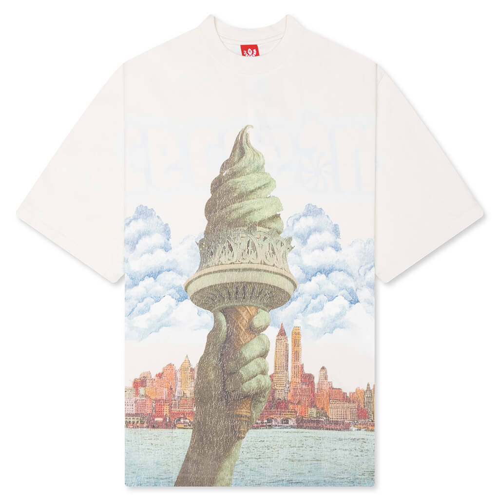Custard S/S Tee - Antique White