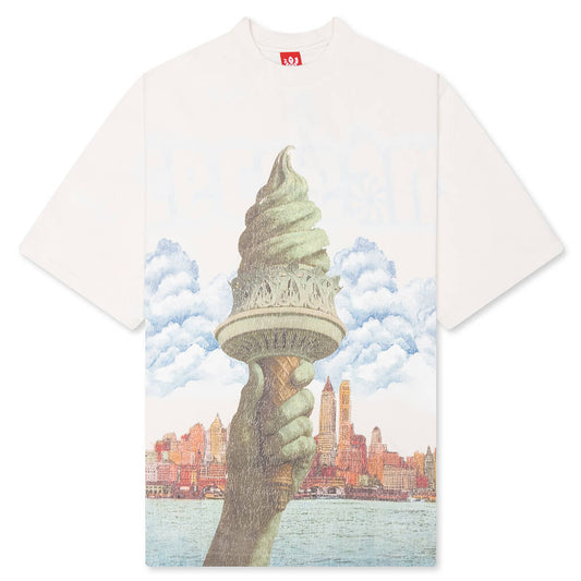 Custard S/S Tee - Antique White