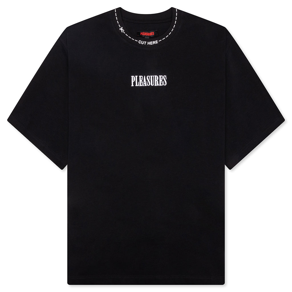 Cut Here Heavyweight Shirt - Black