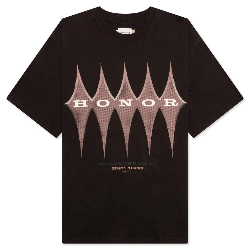 Holiday Diamonds S/S Tee - Black