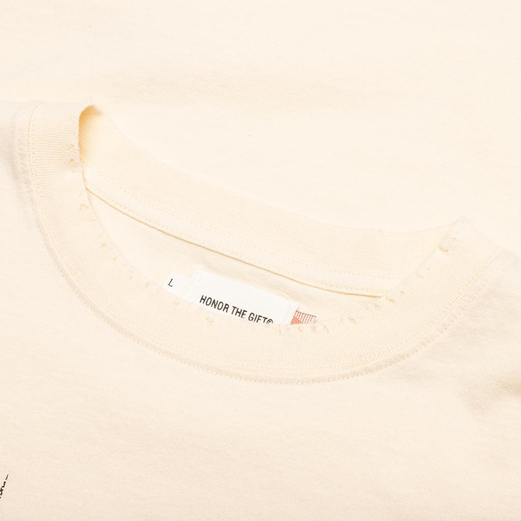 Holiday Diamonds S/S Tee - Bone