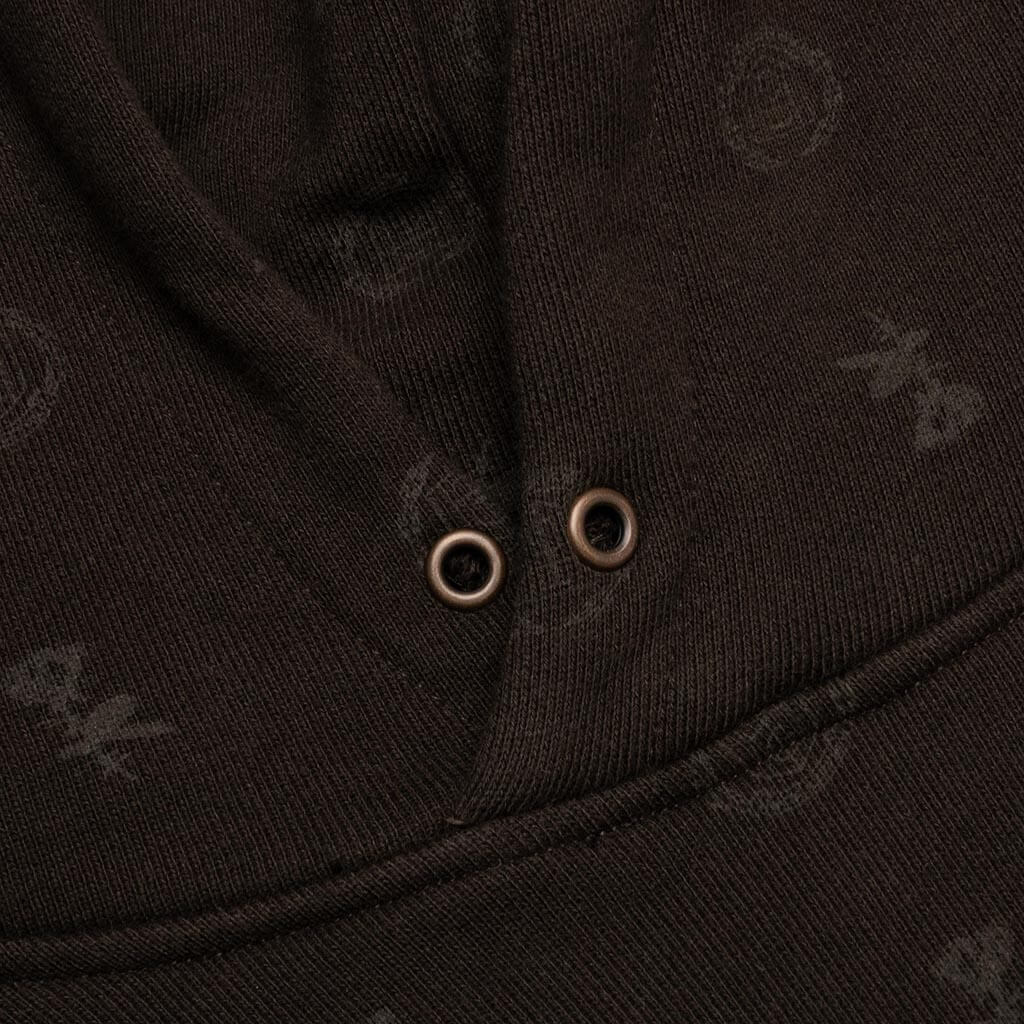 Holiday HTG Raw Edge Hoodie - Black