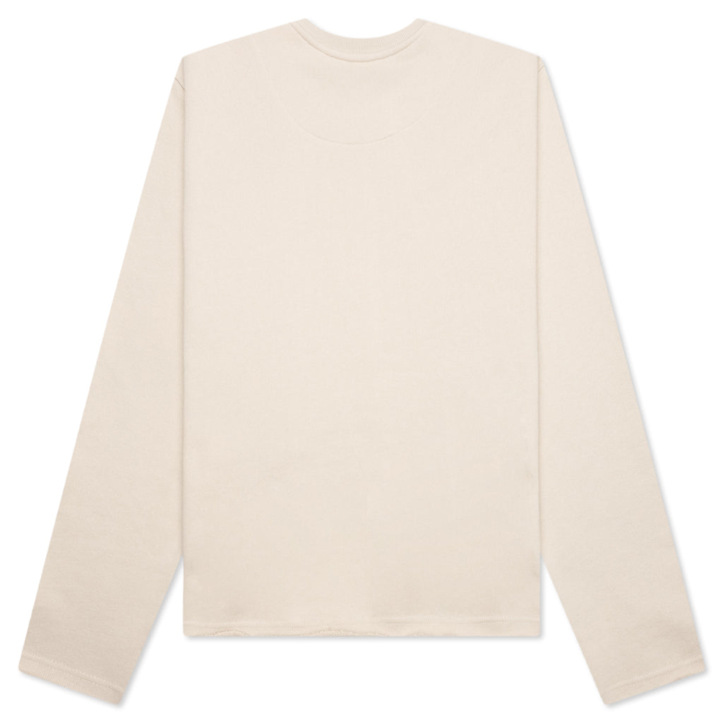 Holiday HTG Raw Edge Pullover - Bone