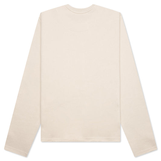 Holiday HTG Raw Edge Pullover - Bone