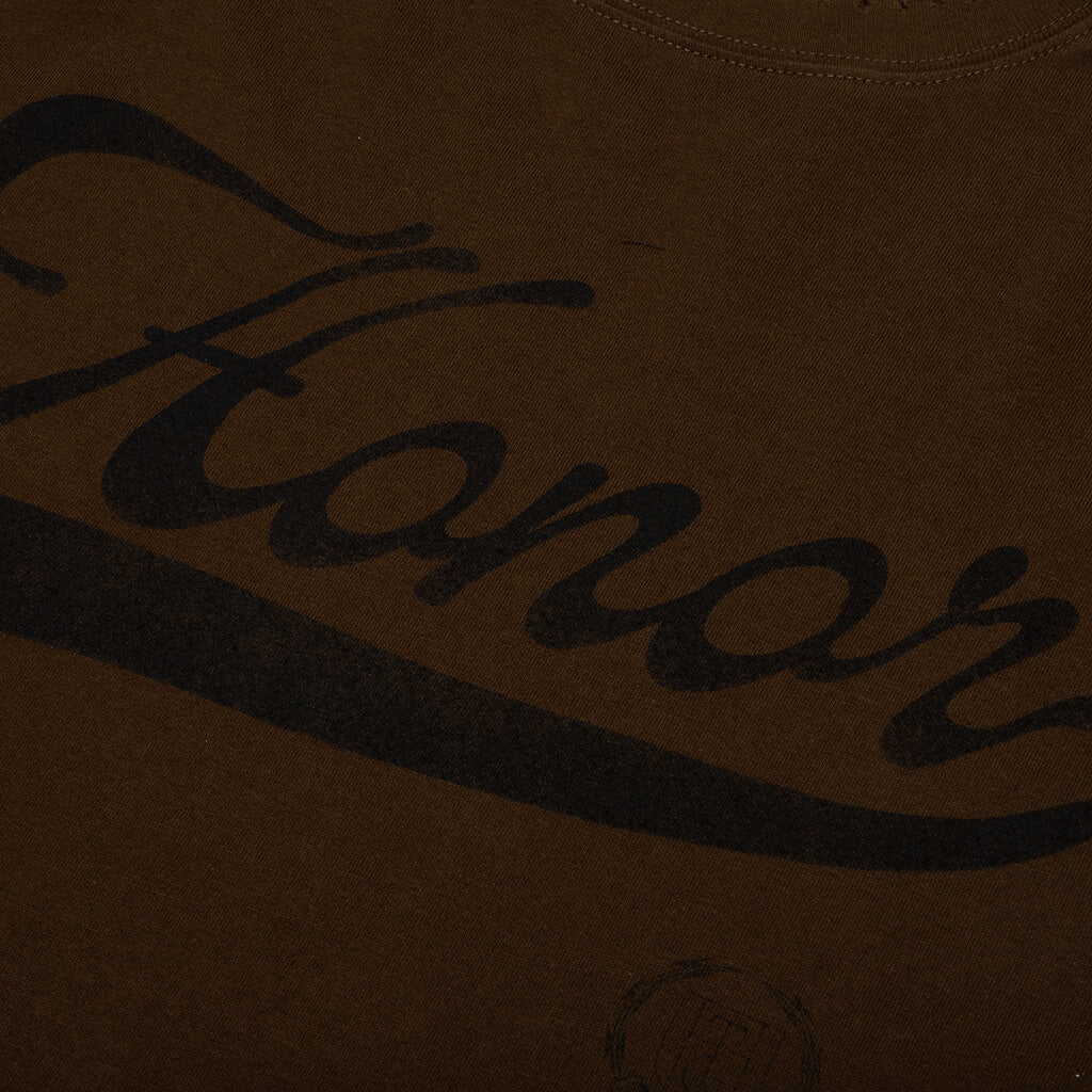 Holiday Holiday Script S/S - Brown