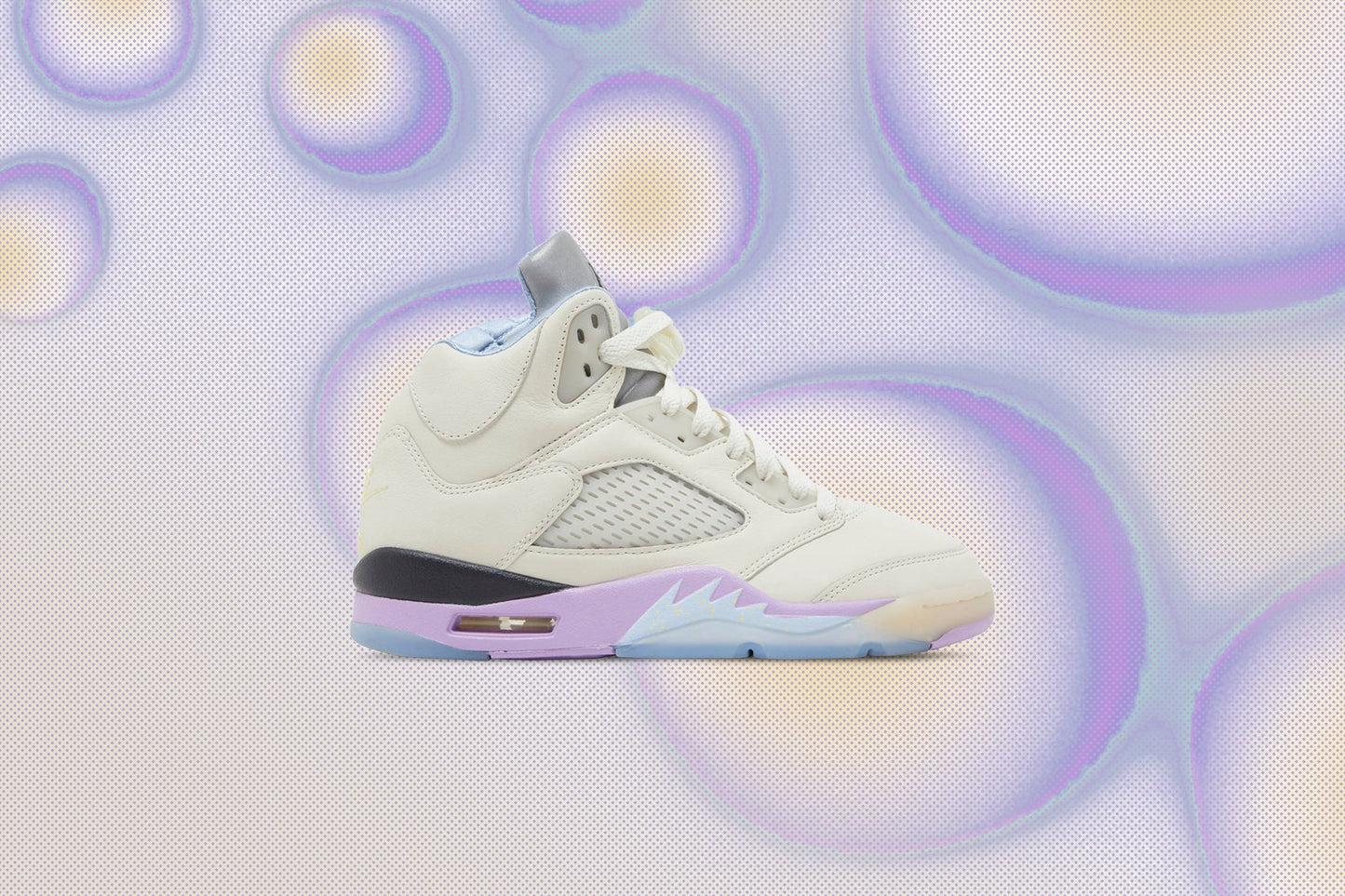 DJ Khaled x Air Jordan 5 - Sail/Washed Yellow/Violet Star
