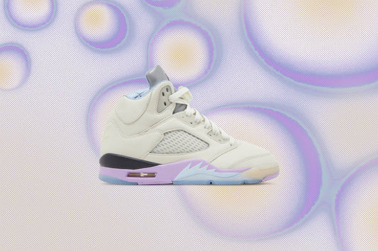 DJ Khaled x Air Jordan 5 - Sail/Washed Yellow/Violet Star