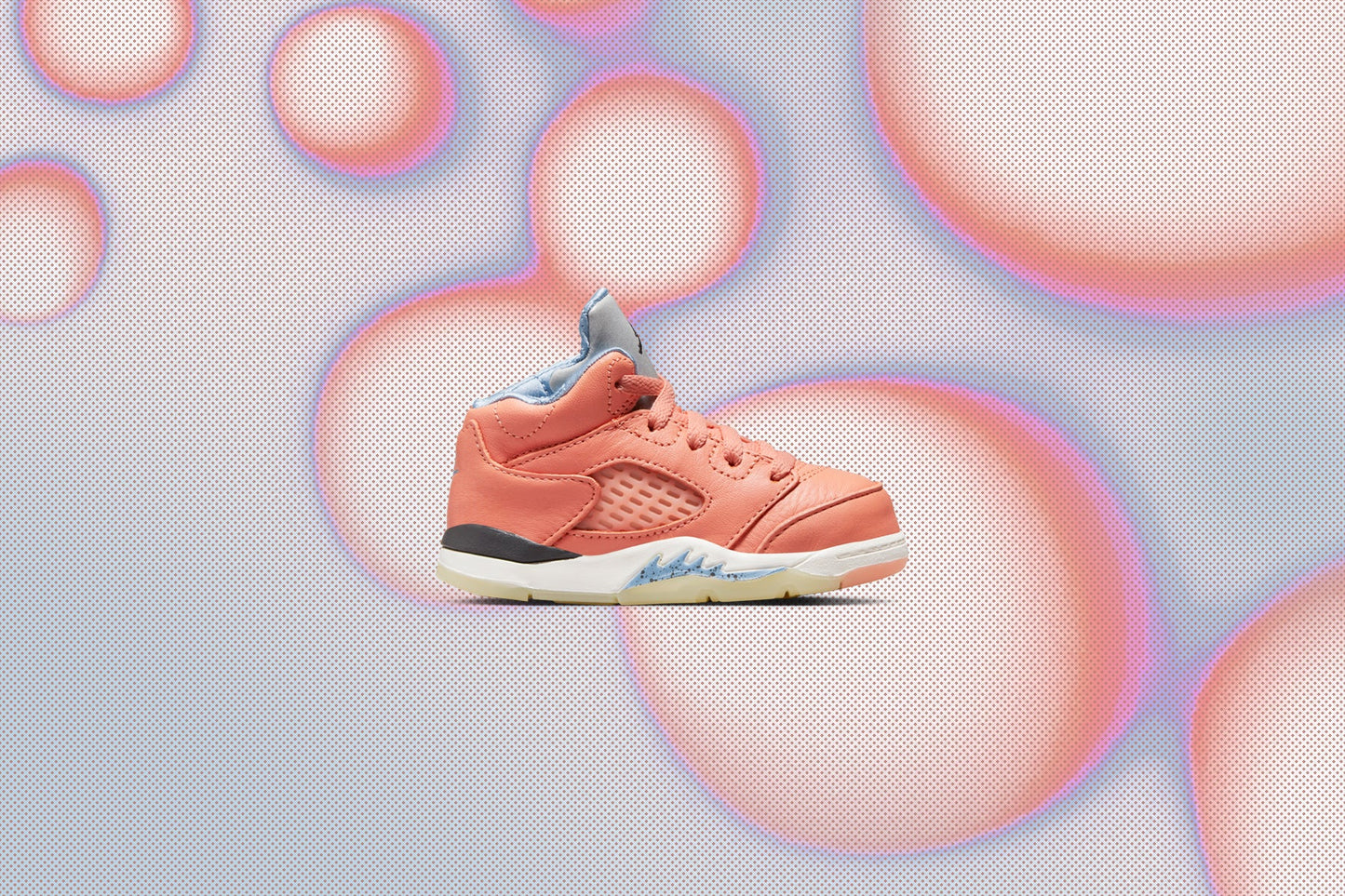DJ Khaled x Air Jordan 5 Retro SP (TD) - Crimson Bliss/Leche Blue/Sail