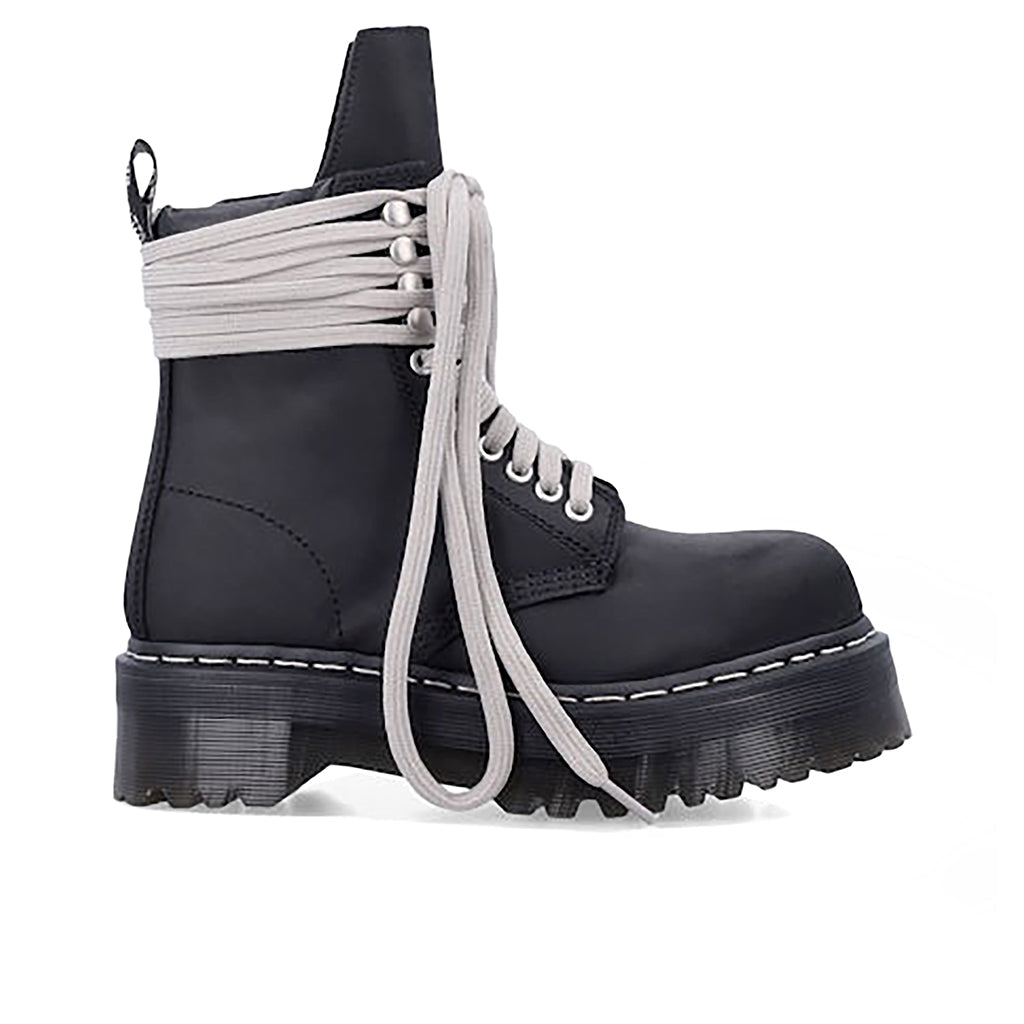 Rick Owens DRKSHDW x Dr. Martens Quad Sole Steel Toe Boot - Black